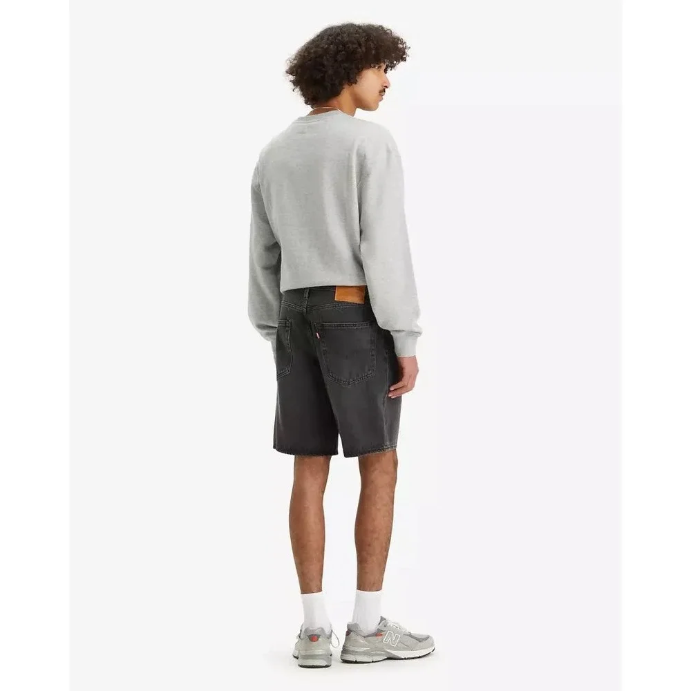 NEW Levis 468 Stay Loose Denim Shorts Black We Got Motion Baggy 9O's Mens 34